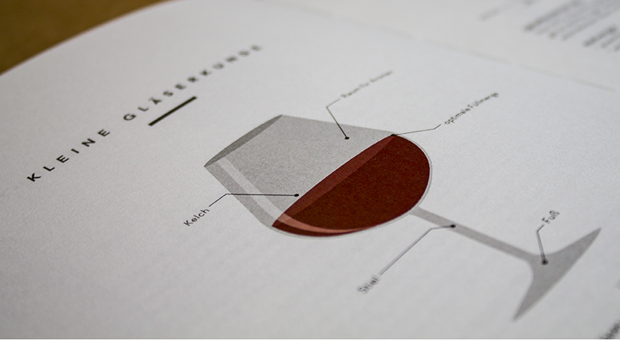 illustration book wineglas